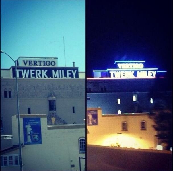 Miley Cyrus osiągnęła szczyt samouwielbienia? (FOTO) Miley Cyrus osiągnęła szczyt samouwielbienia? (FOTO)