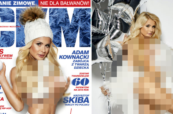 Gorąca Patrycja Dyska w zimowym CKM-ie (ZDJĘCIA)