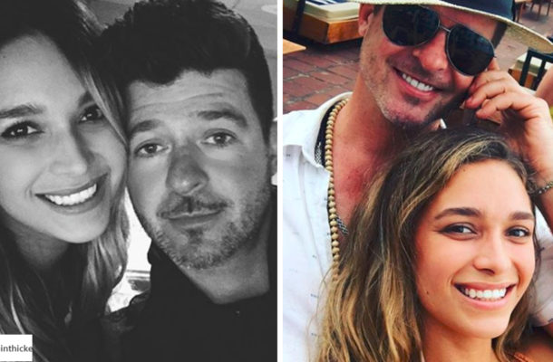 Robin Thicke zostanie ojcem! Pokazał USG!