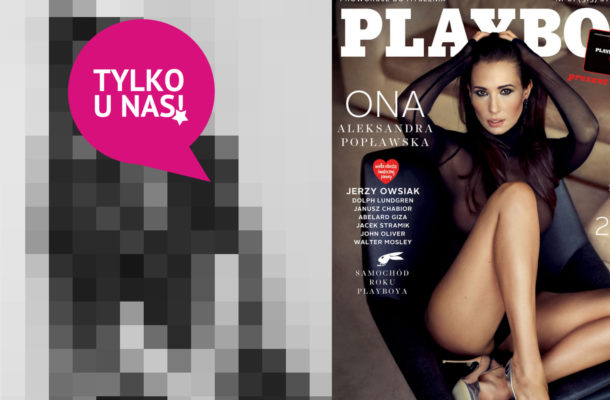 Mamy NIEPUBLIKOWANE zdjęcie Popławskiej z sesji dla Playboya