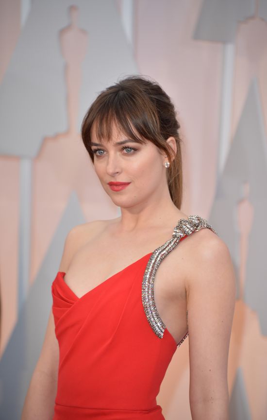 Z kim Dakot Johnson przyszła na rozdanie Oscarów? (FOTO)