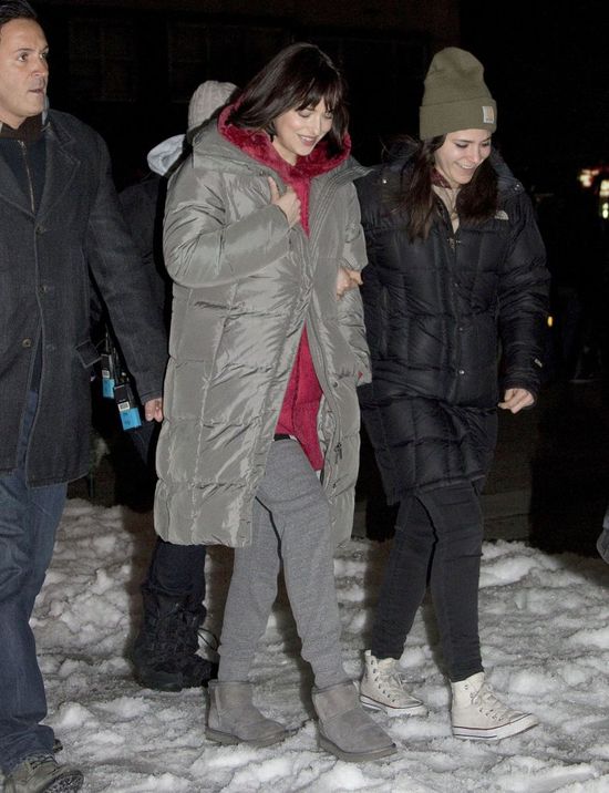 Dakota Johnson na planie swojego nowego filmu (FOTO)