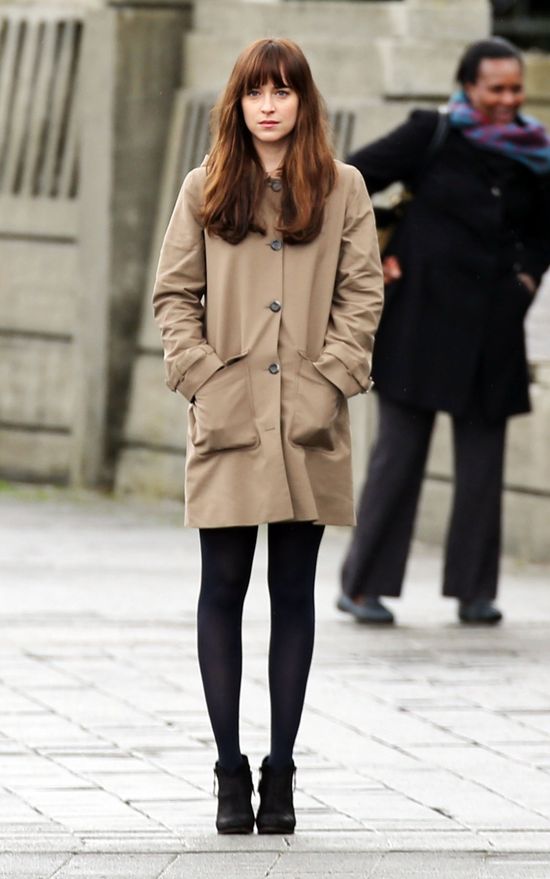 Piękna Dakota Johnson na planie Ciemniejszej Strony Greya!