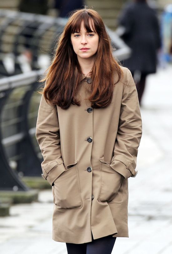 Piękna Dakota Johnson na planie Ciemniejszej Strony Greya!