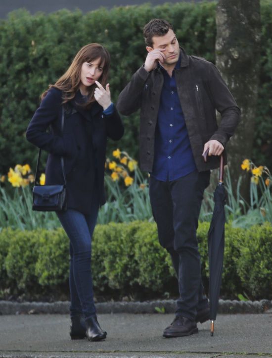 Na planie Ciemniejszej Strony Greya kwitnie miłość (FOTO) Na planie Ciemniejszej Strony Greya kwitnie miłość (FOTO)