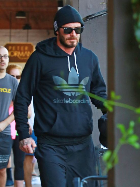 Brooklyn bardzo nie chciał, by tato powiedział to publicznie