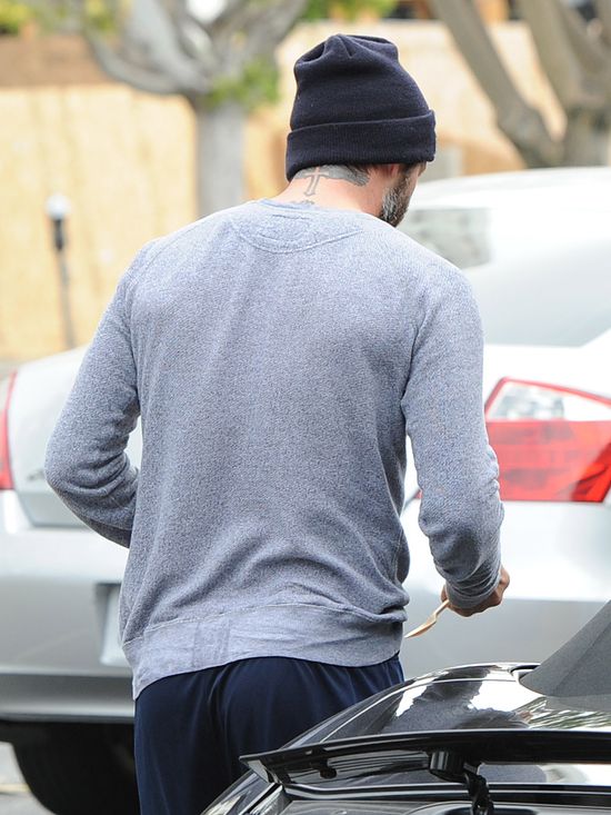 Męski wypad Davida i Brooklyna Beckhamów (FOTO)