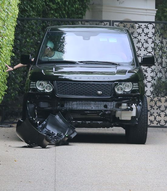 David Beckham miał wypadek! (FOTO)