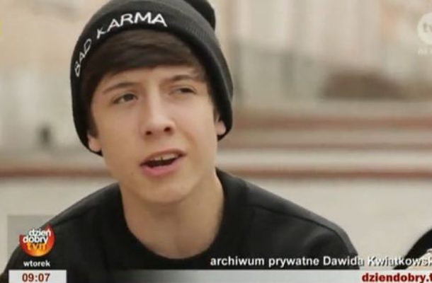 Dawid Kwiatkowski – 17-latek gwiazdą internetu [VIDEO]
