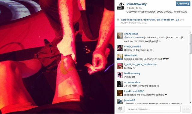 Dawid Kwiatkowski miał wypadek na treningu! (FOTO)