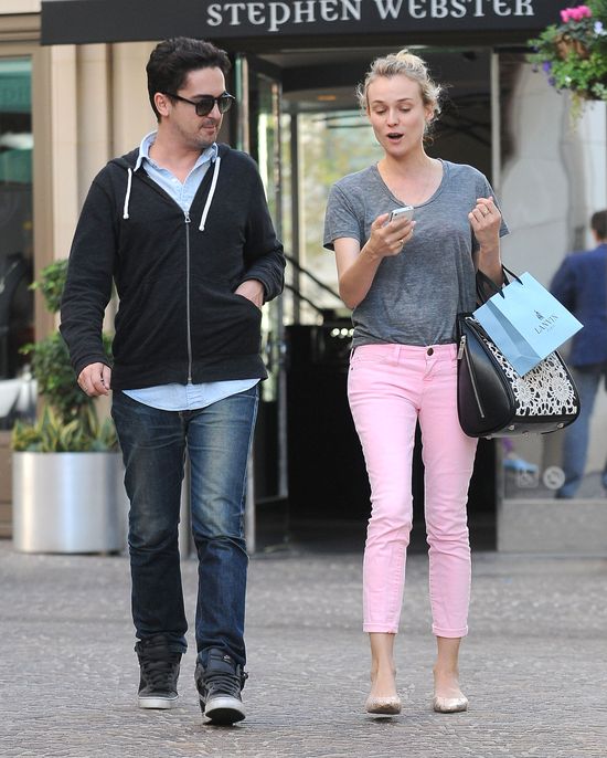 Diane Kruger złapana na głupiej minie (FOTO)