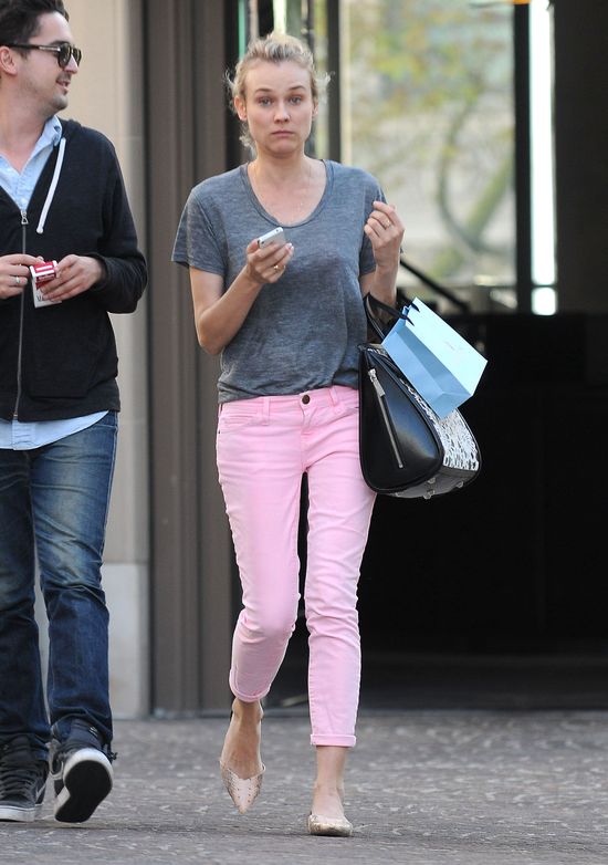 Diane Kruger złapana na głupiej minie (FOTO)