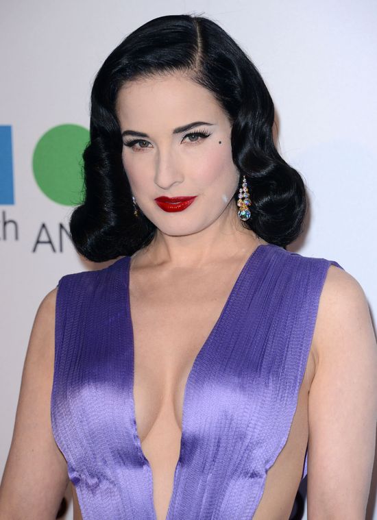 Piękna Katy Perry i uwodzicielska Dita von Teese (FOTO)