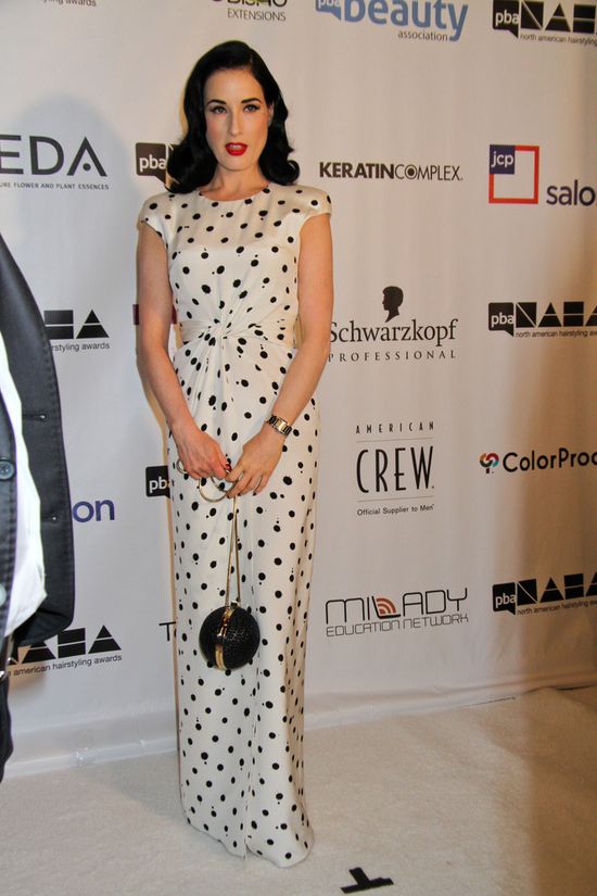 Scarlett Johansson nie mogła oderwać wzroku od Dity VonTeese