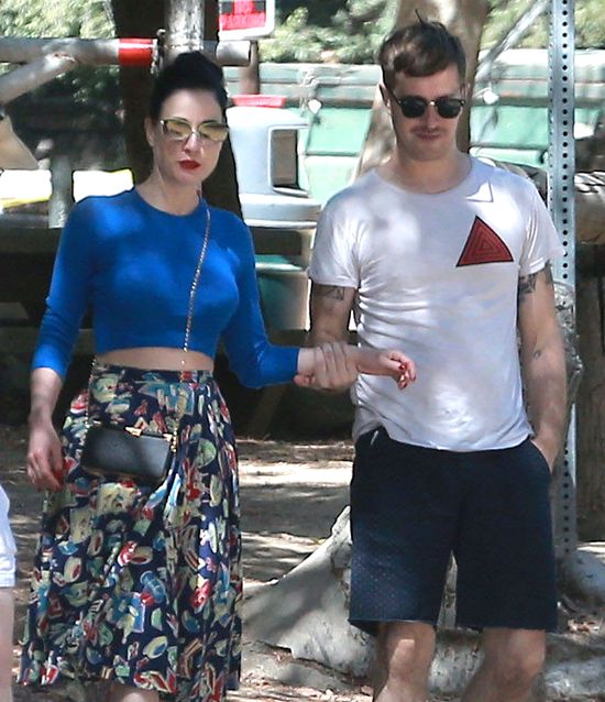 Zakochana Dita Von Teese poważnie myśli o dziecku (FOTO)