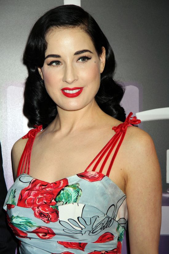 Dicie Von Teese brakuje czasem wiary w siebie (FOTO)