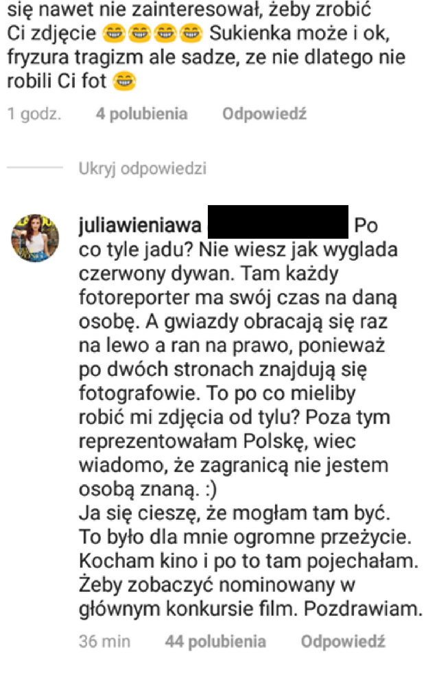 Pejsy Juli jak rogi ślimaka. REAKCJA Wieniawy na ogromną ilość hejtu i jadu Pejsy Juli jak rogi ślimaka. REAKCJA Wieniawy na ogromną ilość hejtu i jadu