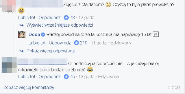 Doda wrzuciła na FB stare zdjęcie z Radkiem Majdanem (Facebook)