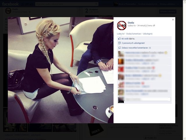 Doda podpisała kontrakt w wytwórnią płytową (FOTO)