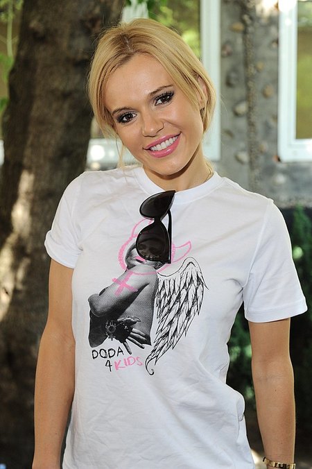 Doda i jej niedokończony makijaż (FOTO)