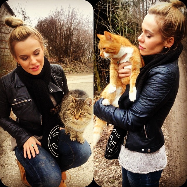 Doda Dzień Kobiet spędziła poza Warszawą (FOTO)