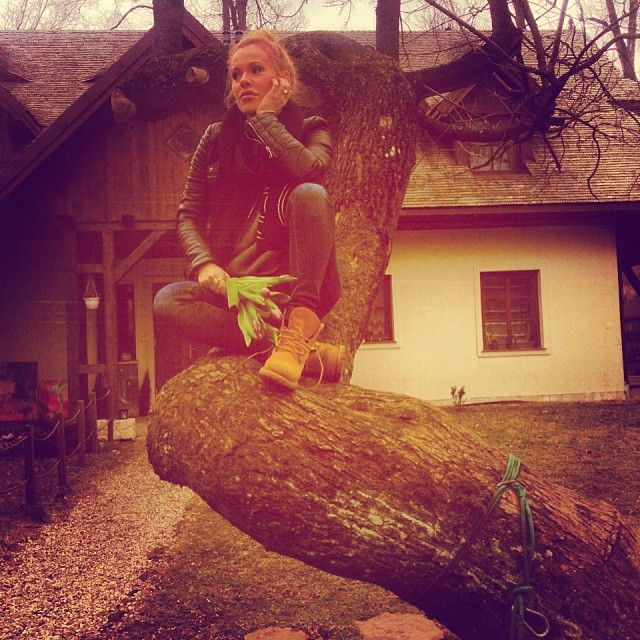 Doda Dzień Kobiet spędziła poza Warszawą (FOTO)