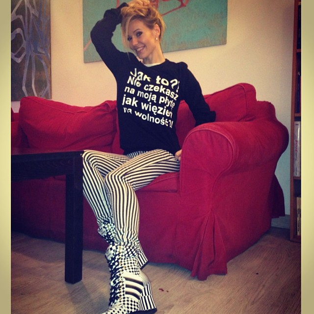 Doda też ma pomalowaną torbę (FOTO)