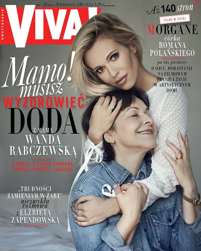 Doda z mamą na okładce nowej Vivy! (FOTO)