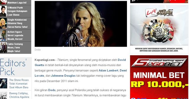 Indonezyjski (!) portal napisał o Dodzie Indonezyjski (!) portal napisał o Dodzie