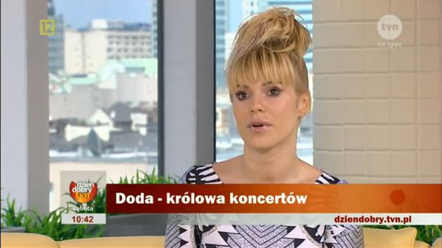 Doda o swoim koncercie: jest milion błędów (WIDEO)