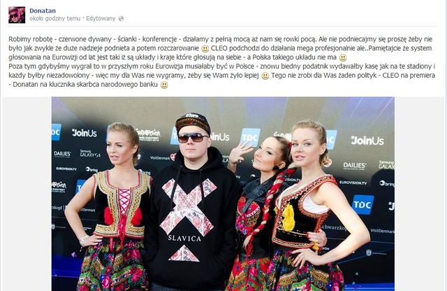 Donatan o Eurowizji: My dla Was NIE wygramy!