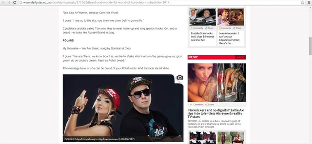 Brytyjski tabloid wyśmiewa My Słowianie 