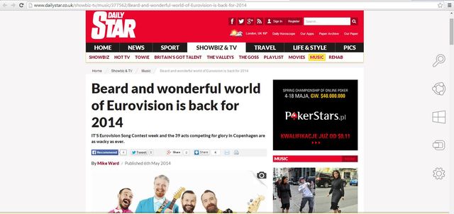 Brytyjski tabloid wyśmiewa My Słowianie 