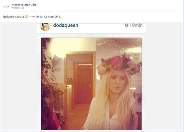 Doda też zaszalała u fryzjera (FOTO)