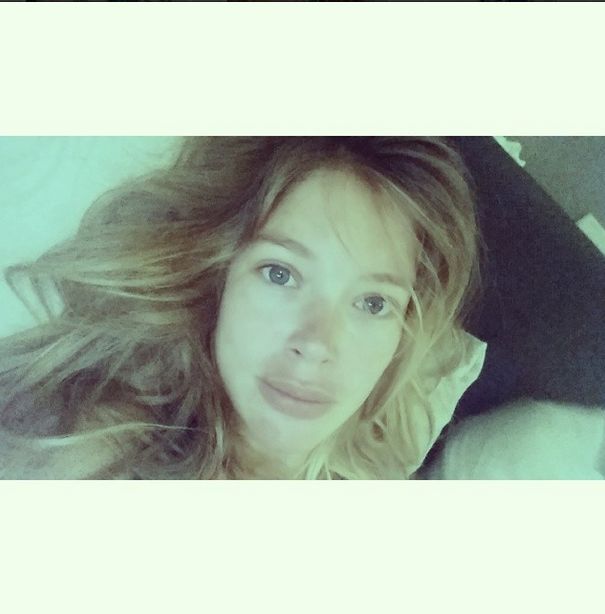 Zrobiła sobie selfie na dwa dni przed porodem (FOTO)