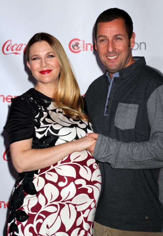 Drew Barrymore urodziła! Drew Barrymore urodziła!