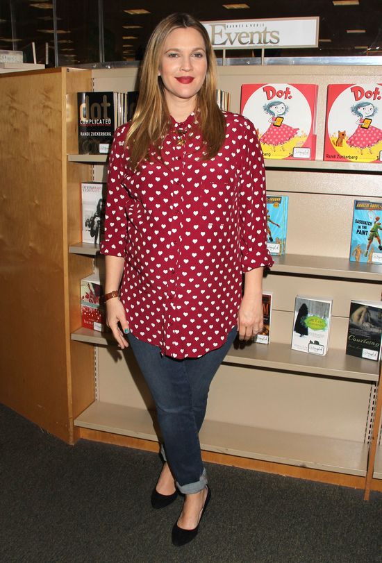 Drew Barrymore zdradziła, ile już przytyła w ciąży