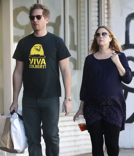 Drew Barrymore jest już zmęczona ciążą? (FOTO)
