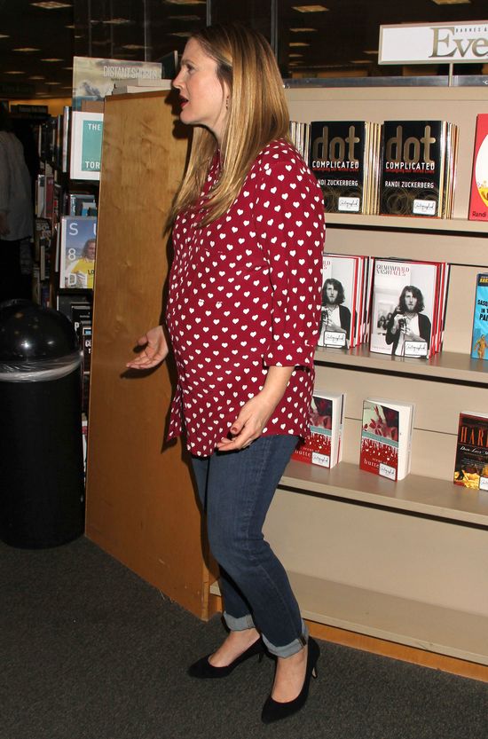 Drew Barrymore zdradziła, ile już przytyła w ciąży