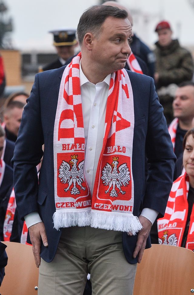 Miny Andrzeja Dudy najlepszym podsumowaniem meczu Polska - Kolumbia Miny Andrzeja Dudy najlepszym podsumowaniem meczu Polska - Kolumbia