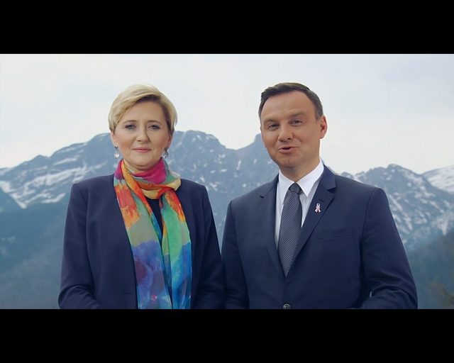 Andrzej Duda o żonie Agacie: Jedliśmy chleb z nutellą