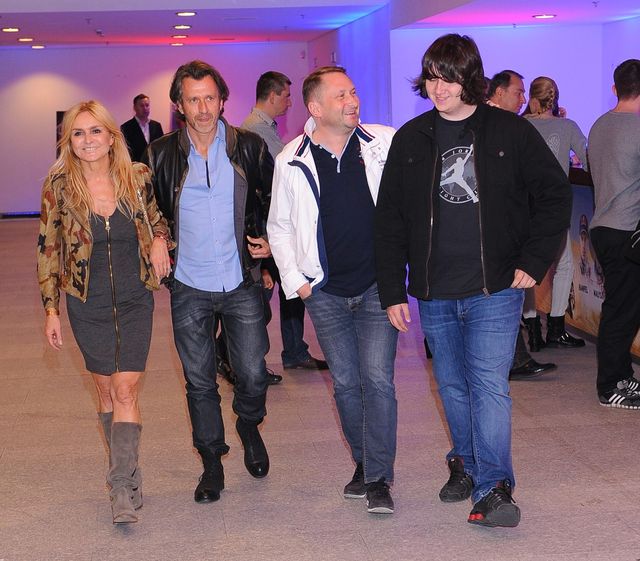 Kamil Durczok zabrał syna na imprezę (FOTO)