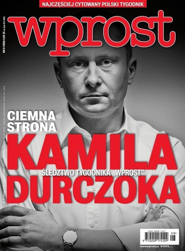 Kolejna szokująca okładka Wprost z Durczokiem