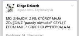 Aktor z rodzinki.pl karze w*pierdalać pedałom!