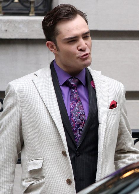 Chuck Bass aka Ed Westwick znowu w akcji (FOTO)