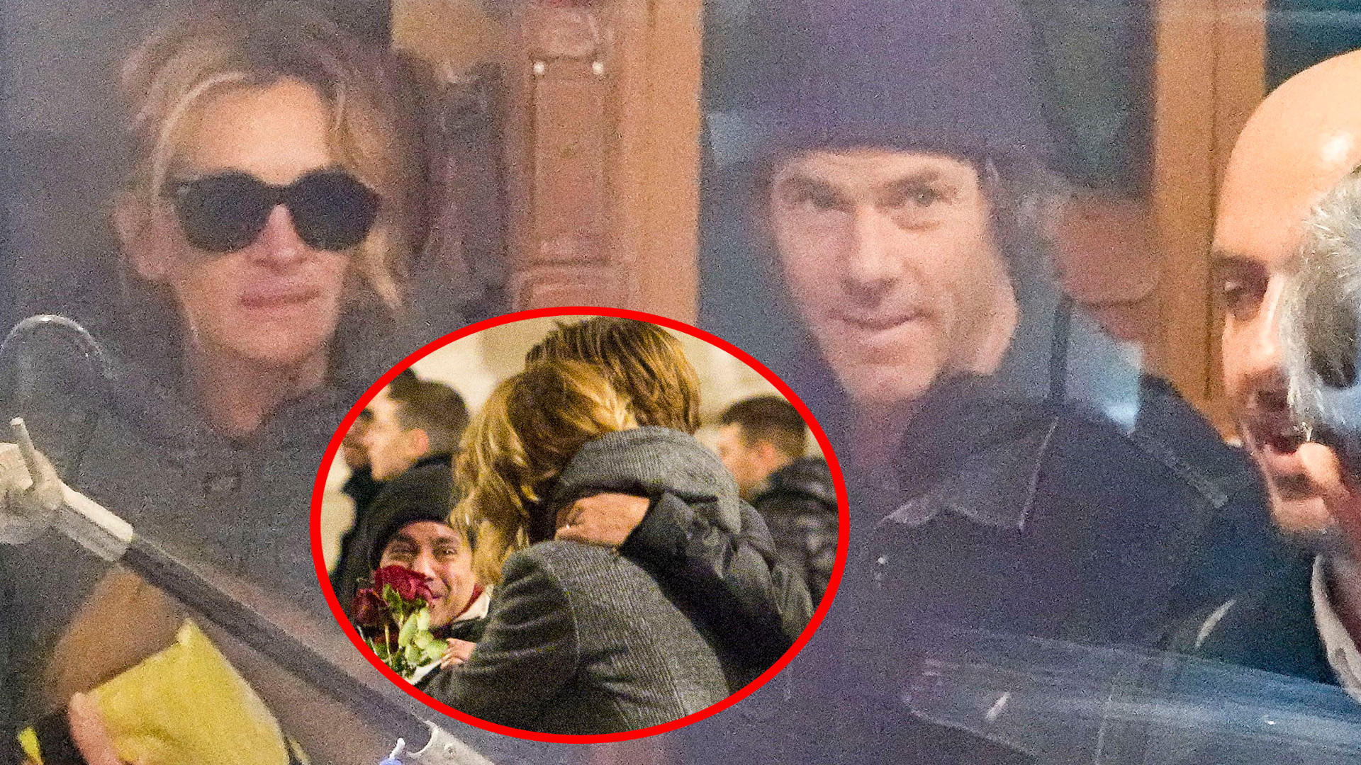 Julia Roberts z mężem na romantycznym spacerze w Rzymie Julia Roberts z mężem na romantycznym spacerze w Rzymie
