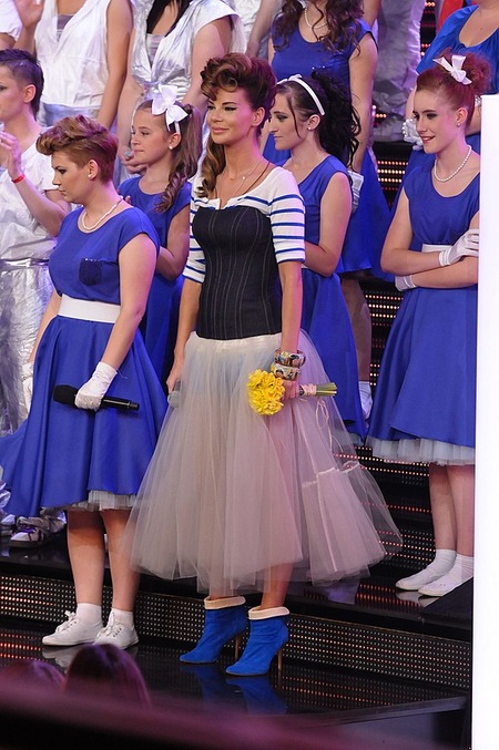 Górniak drżała o zdrowie syna, ale wystąpiła w show (FOTO)