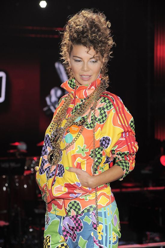 Mając do wyboru suknie od projektantów i dres, wybrała...