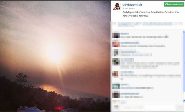 Wakacje w wydaniu Edyty Górniak (FOTO)