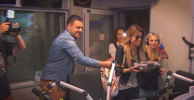 Edyta Górniak wdarła się do studia Radia Zet i... (VIDEO)